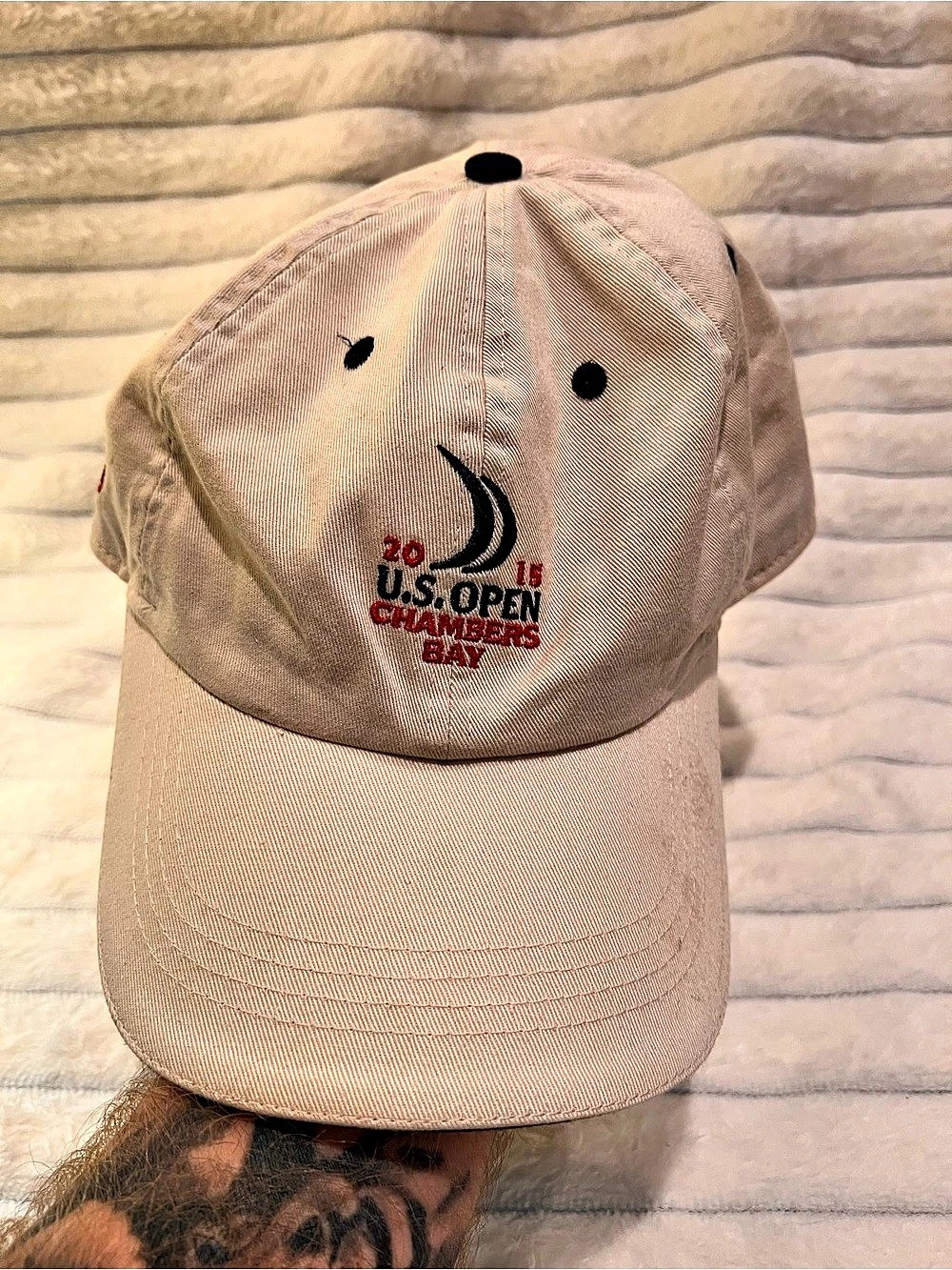 AHEAD U.S. Open Championship 115th Special Edition Beige & Black XXL Hat